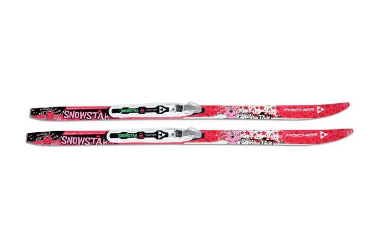 Лыжи беговые FISCHER SNOWSTAR PINK NIS / MOUNTET
