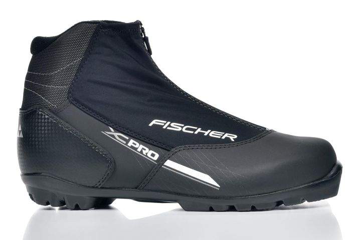 Ботинки для беговых лыж FISCHER XC PRO BLACK SILVER